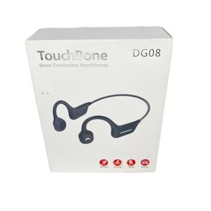 TouchBone DG08 Wireless Bone Conduction Headphones for sport Black open-ear